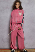 Load image into Gallery viewer, Talley Pink Star Patch Jacket