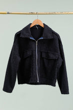 Load image into Gallery viewer, Italian zip bomber jacket