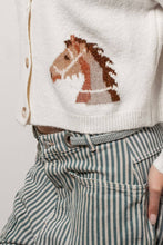 Load image into Gallery viewer, Ginger Horse Cardigan Sweater