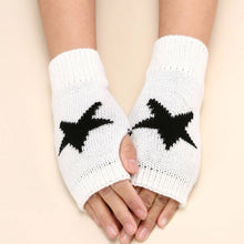 Load image into Gallery viewer, Star Fingerless Gloves