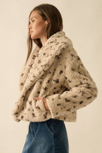 Load image into Gallery viewer, Doe a Deer Faux Fur Jacket