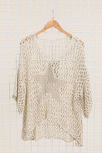 Load image into Gallery viewer, French Cotton Knit Sweater with Star