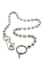 Load image into Gallery viewer, Plain Convertible Silver Chain Necklace