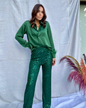 Load image into Gallery viewer, Sequin Long Loose Pants