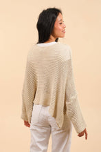 Load image into Gallery viewer, Oversized Cotton Knit Cardigan I