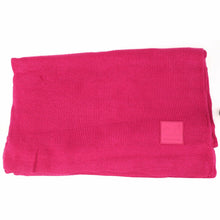 Load image into Gallery viewer, Solid Ribbed Knit CC Scarf with Rubber Patch SF7007