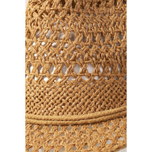 Load image into Gallery viewer, Rope Strap Straw Braided Hat