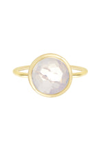 Load image into Gallery viewer, Moonstone Crystal Round Ring - GF