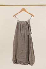 Load image into Gallery viewer, Italian Linen Bow Strap Dress