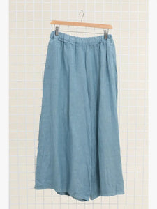 Italian Linen Wide Leg Pants
