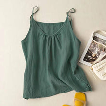 Load image into Gallery viewer, Boho Cotton Cami Tank Top