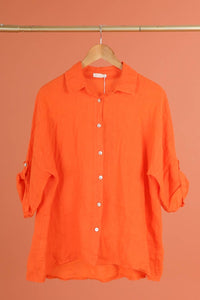 Adore - 100% Italian linen blouse