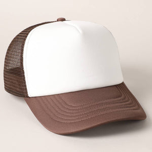 Blank Trucker, choose a removable patch