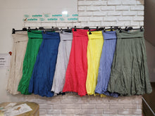 Load image into Gallery viewer, Italian Cotton Maxi Skirt