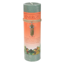 Load image into Gallery viewer, Crystal Energy Pendant Candle