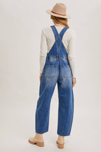 Load image into Gallery viewer, DENIM BARREL OVERALLS