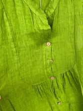 Load image into Gallery viewer, Cap Sleeve Italian Linen dress