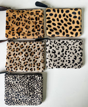 Load image into Gallery viewer, Western Cowhide Zip Pouch
