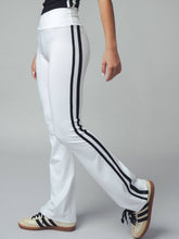 Load image into Gallery viewer, High-Waist Side Stripe Flared Pants