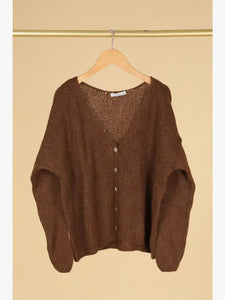 Bella Mohair Cardigan Italy