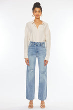 Load image into Gallery viewer, Distressed Straight Leg Jeans