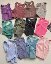 Load image into Gallery viewer, Washed Racerback tank top