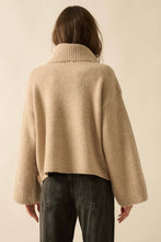 Load image into Gallery viewer, Mountains Fuzzy Turtleneck Sweater