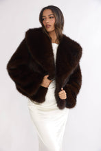 Load image into Gallery viewer, STELLA SHAWL FAUX FUR JACKET