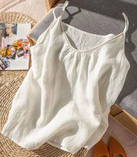 Load image into Gallery viewer, Boho Cotton Cami Tank Top