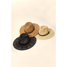 Load image into Gallery viewer, Loose Weave Braid Band Sun Hat