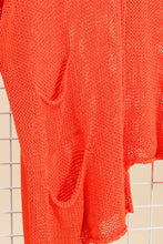 Load image into Gallery viewer, Nottie Long Asymmetrical Cotton Sweater- France