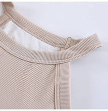 Load image into Gallery viewer, Basic Halter Top with built-in bra tank top