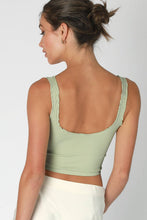Load image into Gallery viewer, Lettuce Edge Crop Top