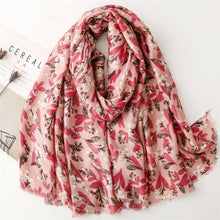 Load image into Gallery viewer, Scarvii - Small Floral Pattern Fall &amp; Winter Scarf