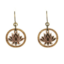 Load image into Gallery viewer, Lil Lotus Earrings