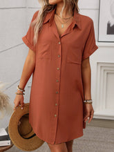 Load image into Gallery viewer, Tandy Striped Shirt Dress