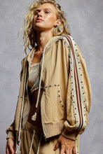 Load image into Gallery viewer, Tilley Stud Knit Hoodie Jacket