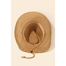 Load image into Gallery viewer, Rope Strap Straw Braided Hat