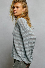 Load image into Gallery viewer, Shay Blush Sheer Sweater