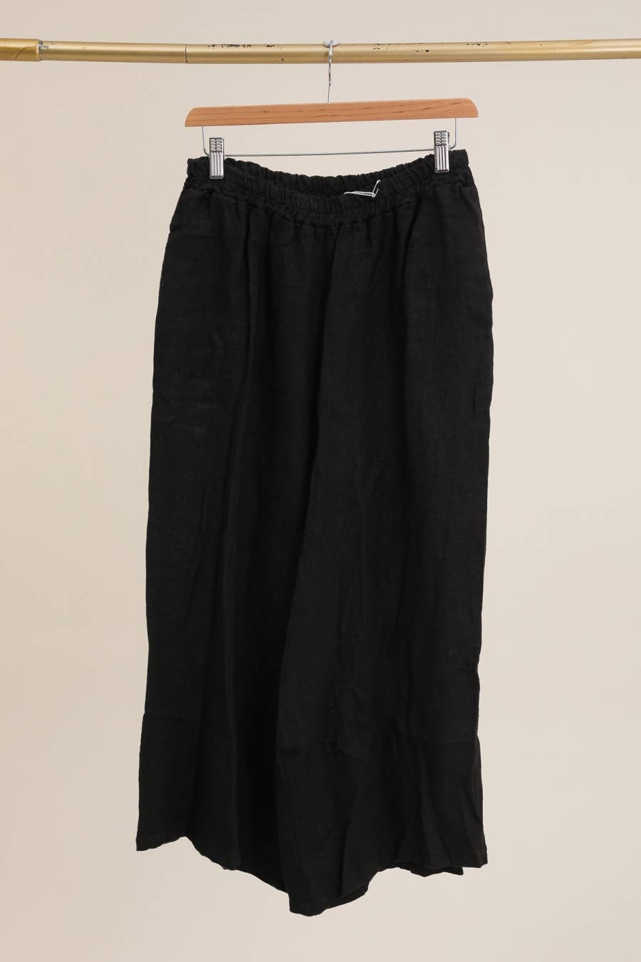 Italian Linen Wide Leg Pants