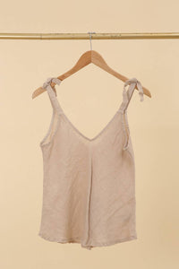 Italian Linen Tank Top