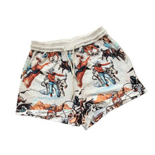 Load image into Gallery viewer, Western Retro Ranch Print Comfy Boxer Shorts