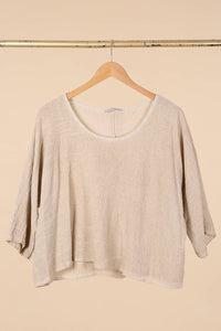 Italian Linen Tunic Top