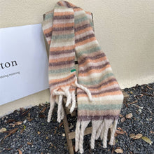 Load image into Gallery viewer, Soft Stripe Cozy Scarf
