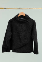 Load image into Gallery viewer, Black Wool Blend Jacket -France