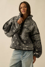 Load image into Gallery viewer, Sherpa Fleece Zip Pullover Jacket