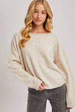 Load image into Gallery viewer, Tessa Sweater - Rolled Trim