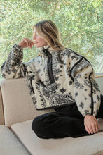 Load image into Gallery viewer, Sherpa Fleece Zip Pullover Jacket