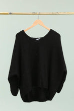 Load image into Gallery viewer, Eloise Oversized V Neck Sweater Wool Mohair Blend - Italian