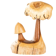 Load image into Gallery viewer, WOODEN DOUBLE MUSHROOMS